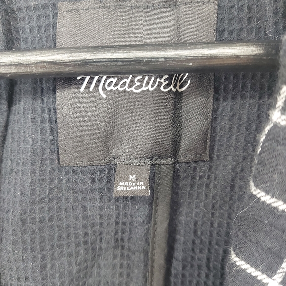 Madewell Waffleback Shaw Blazer in Windowpane Size Medium - Picture 5 of 8